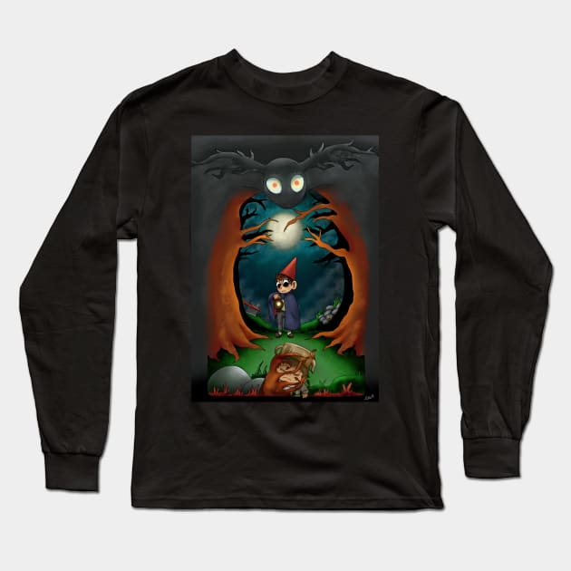 Over the garden's wall Long Sleeve T-Shirt by RabbittsDen